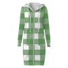 Amaon Prime Long Hoodie for Women 2024 Casual Zip Up Drawstring Fleece Sweatshirt Oversized Jackets Coat with Pockets Fall Clothes coupon code clearance deals view 2