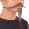 BC GOODS BY Men's Synthetic Long Facial Hair Set  Mustache and Goatee for Cosplay-Brown view 3