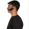 BC GOODS BY Adult Men's Brown Facial Hair Set, Mutton Chops & Sideburns, Flame-retardant Synthetic Fiber - Black view 2