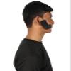 BC GOODS BY Adult Men's Brown Facial Hair Set, Mutton Chops & Sideburns, Flame-retardant Synthetic Fiber - Black view 3