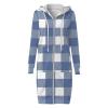 s Placed Recently by Me Amaon Deals Today Long Hoodie for Women Zip Up Casual Drawstring Fleece Sweatshirt Oversized Jackets Coat with Pockets 2024 Fall Clothes delivery today view 2