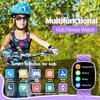 AYATAHA Smart Watch for Kids, Kids Fitness Tracker Watch for Boys Girls Ages 5-15, Activity Tracker, Heart Rate Sleep Monitor, IP67 Waterproof, Pedometer, Sport Modes, Puzzle Game (Purple) view 2