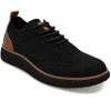 AKADEMIKS Mens Olney Wingtip Knit Oxford, Sleek Breathable Dress Shoes Black/Black, Size 11 view 2