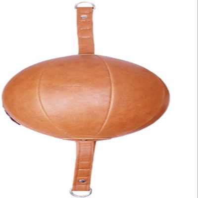 YXUANYZNB Universal Speed Training Ball Double-End Bags, Real Cowhide Leather Speed Ball for Crossfit, Gym & Home Fitness Cardio Exercise