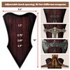 FLURSAILE Sword Plaque Wall Mount Vertical Display Holder Adjustable Stand for Bow Medieval Dagger Axe (1pcs Large Brown) view 2