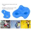 flexman 10 Rock Climbing Holds, Plastic Textured Rock Climbing Stone, Climbing Rock Wall Grips for Kindergartens, Amusement Parks, Corridors, Walls (Blue) view 3