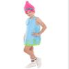 BC GOODS BY Women's Blue Troll Costume for Teen | Halloween Party Dress Costume for Teens | Ideal Cosplay Outfit for Themed Party | Wig Not Included - Medium view 3