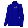 Antigua Women's Royal Buffalo Bills Links 2 Golf Full-Zip Jacket view 1