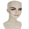 BC GOODS BY Bushy Faux Human Hair Eyebrows for Adults - Self-Adhesive Unisex, Flame-retardant Synthetic Fiber - Dark Brown view 2