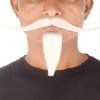 BC GOODS BY Men's Synthetic Long Facial Hair Set  Mustache and Goatee for Cosplay- White