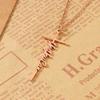 SANNYRA Yes You Can Necklace for Women - Rose Gold Plated Faith Warrior Bestie Grace Hope Family Necklaces for Mom Womens, Stainless Steel Inspirational Pendant Mama Gifts view 2