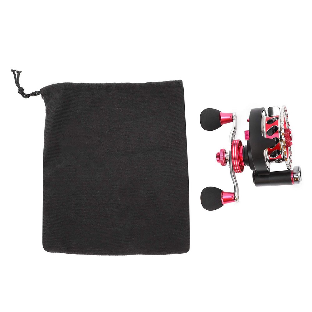 B65 Portable Fishing Reels 10 add1 BB 2.6 except1 Gear Ratio Fishing Raft Wheel Accessory (Left-Hand Version)