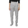 Adult Footed Sweatpants with Sherpa Fleece Lined Feet Soft and Warm Footing Grey X-Large view 1