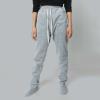 Adult Footed Sweatpants with Sherpa Fleece Lined Feet Soft and Warm Footing Grey X-Large view 3