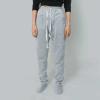 Adult Footed Sweatpants with Sherpa Fleece Lined Feet Soft and Warm Footing Grey X-Large view 4