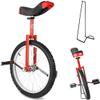 YXCUSAM Unicycle, Height Adjustable Wheel Balance Unicycle with Unicycle Stand for Street Riding, Performing Stunts view 1