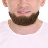 BC GOODS BY Mens Cosplay Facial Hair Genuine Human Hair Beards, Dark Brown view 1