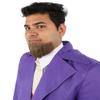BC GOODS BY Mens Cosplay Facial Hair Genuine Human Hair Beards, Soft Brown view 2