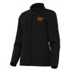 Antigua Women's Black Washington Commanders Links 2 Golf Full-Zip Jacket view 1