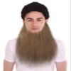 BC GOODS BY Dapper Mens Faux Beard Realistic Sharp Dressed Facial Hair, Brown view 1