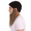 BC GOODS BY Dapper Mens Faux Beard Realistic Sharp Dressed Facial Hair, Brown view 3