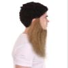 BC GOODS BY Dapper Mens Faux Beard Realistic Sharp Dressed Facial Hair, Soft Brown view 4