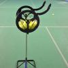 2 in 1 Automatic Tennis Ball Pick Up Tool, Tennis Ball Retriever Basket Roller Hopper, Portable Ball Collector, Stainless Steel Balls Receiver, Hold Up 80 Tennis Balls, for Picking and Storage Balls view 2