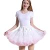 banpise Tulle Petticoat for Women Puffy Skirts Ballet Dance Cosplay Costumes White Pink view 3