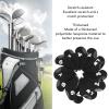 Golf Iron Covers, Golf Iron Head Covers Neoprene Golf Iron Covers Set 12 pcs Golf Iron Headcovers, with Numbers Golf Club Head Covers for Iron Club Fit All Brands (Black) view 2