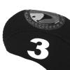 Golf Iron Covers, Golf Iron Head Covers Neoprene Golf Iron Covers Set 12 pcs Golf Iron Headcovers, with Numbers Golf Club Head Covers for Iron Club Fit All Brands (Black) view 4