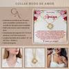 CREACIONES Regalo Para Una Amiga, Regalos Para Amigas De Cumpleanos, Regalos Para Amiga, Para El Amor De Mi Vida Cadena, Regalo Para Amigas, Regalos Para Mujer Elegantes, Collar De Cruz Para Mujer view 2