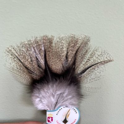 Generico Lion Rooster Feather for Fly Tying Nymphs and Pellets for Fly Fishing - 50 Pieces