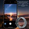 Tangxi Smart Ring Health, Smart Health Ring 50 Meters Water Wearable Lightweight Aluminium Sports Ring Alloy for Outdoor Sleep (10#) view 3