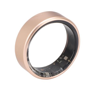 Tangxi Smart Ring Health, Multi Sports Modes Gesture Camera Control Water Ultra Thin Wearable Smart Health Ring with Charging Case for Men Women (8#)