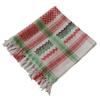 Palestine Scarf 49x49 inch Polyester Palestinian Scarf with Jacquard and Tassel Colorful Arab Scarf Ethnic Printed Palestine Keffiyeh for Palestine Daily Wearing Decor/121 view 1