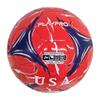 PLAYPRO Country Training Soccer Ball - Elite Edition - for All Ages - Size 2, 3, 4 and 5 (USA - RED, 5) view 2