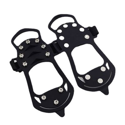 Ice s for Boots and Shoes Anti Slip 10 Studs Ice Traction Rubber Spike for Cleats Crampons/139