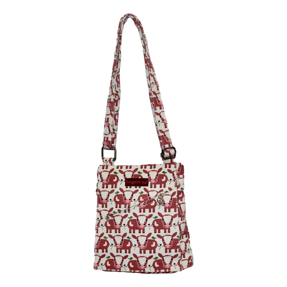 bungalow 360 Small Messenger Bag (Cow)