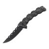 WILD TACTICAL Hardness Steel Knife Chain Engraved Survival Fold Knife Collection 3D Stonewash Folding Knife Pocket EDC Tools Outdoor Utility Knife Gift Knife for Man Woman view 1