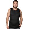 QORE LOGIQ Gynecomastia Compression Shirt Men - Premium Slimming Undershirt Compression Tank Top Mens Shapewear & Body Shaper, 4X-Large Regular, Black view 1