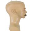 BC GOODS BY Men's Realistic Imperial Handlebar Mustache  Thick Self Adhesive Human Hair  Facial Accessory for Cosplay & Events - Brown view 4