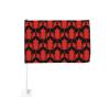 12x18 Inch Canada-Maple-Leaf-Baseball Polyester Car Flag, Double-Sided Car Window Flag For Vehicle And Trucks view 1