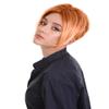BC GOODS BY Women's Classic Karen, Minivan Mom Pixie Meme Cut Wig, Premium Halloween Synthetic Fiber Wig - Auburn Brown view 1