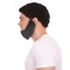 BC GOODS BY Men's Synthetic Full Beard, Perfect for Halloween & Cosplay and Themed Parties - Black view 3