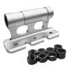 Premium Bike Fork Holder for Effortless Bike Transport, Argent view 1