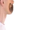 BC GOODS BY Men's Dark Brown Handlebar Mustache with Curled Tips  Thick Self Adhesive Fake Facial Hair | Realistic Human Hairs For Costume Parties, Themed Outfits & Special Occasions view 4