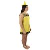 BC GOODS BY Adult Crayon Costume Bundle-Long-Sleeve Synthetic Fabric, Yellow - Small view 3