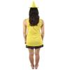 BC GOODS BY Adult Crayon Costume Bundle-Long-Sleeve Synthetic Fabric, Yellow - Small view 4