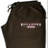 CornBorn Mississippi State Sweat Pants - Premium Fleece MSU Bulldogs 3-Stripe - Black - Medium view 3
