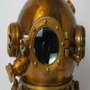 18 Diving Helmet Marine US Navy Mark V Deep Sea Diving Helmet with Base view 3